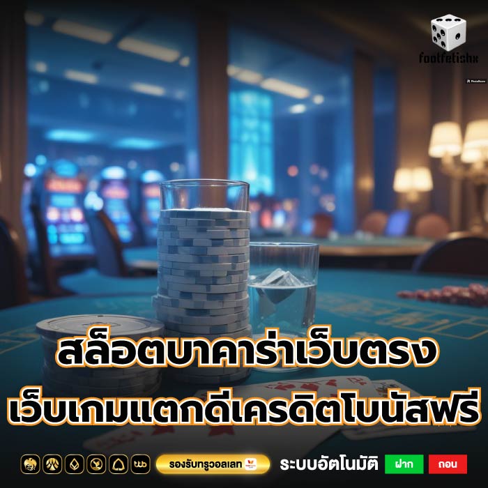 สล็อตบาคาร่าเว็บตรง ไม่มีขั้นต่ำเว็บเกมแตกดีเครดิตโบนัสฟรีเพียบ